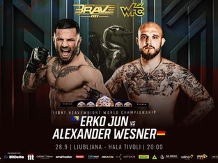 Erko Jun gets his shot! Light Heavyweight World Title fight to Headline BRAVE CF’s Return to Slovenia