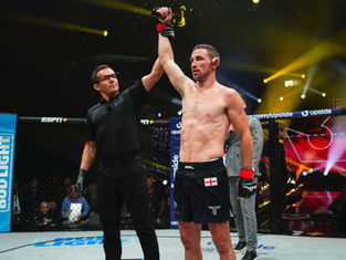 Brendan Loughnane Earns Top Seed in PFL Featherweight Play Offs with Second Round Stoppage at the 2024 PFL Global Season