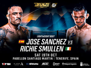 BRAVE CF 89: Spanish MMA Veteran Jose Sanchez’s Ultimate Shot at Glory in Tenerife!