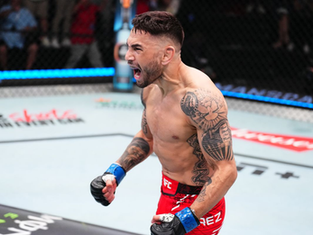 UFC Fight Night Nicolau vs. Perez Delivers Thrilling Moments at the Apex Last Night