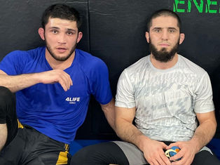 Ramazan Gitinov trains with Khabib and Islam, OGs of KHK MMA as he prepares for his BRAVE CF 82 battle