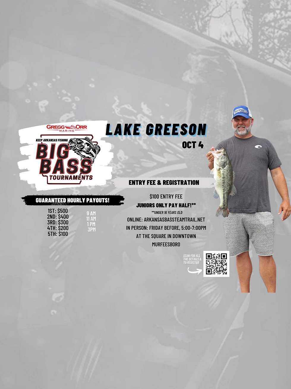 LAKE GREESON BIG BASS