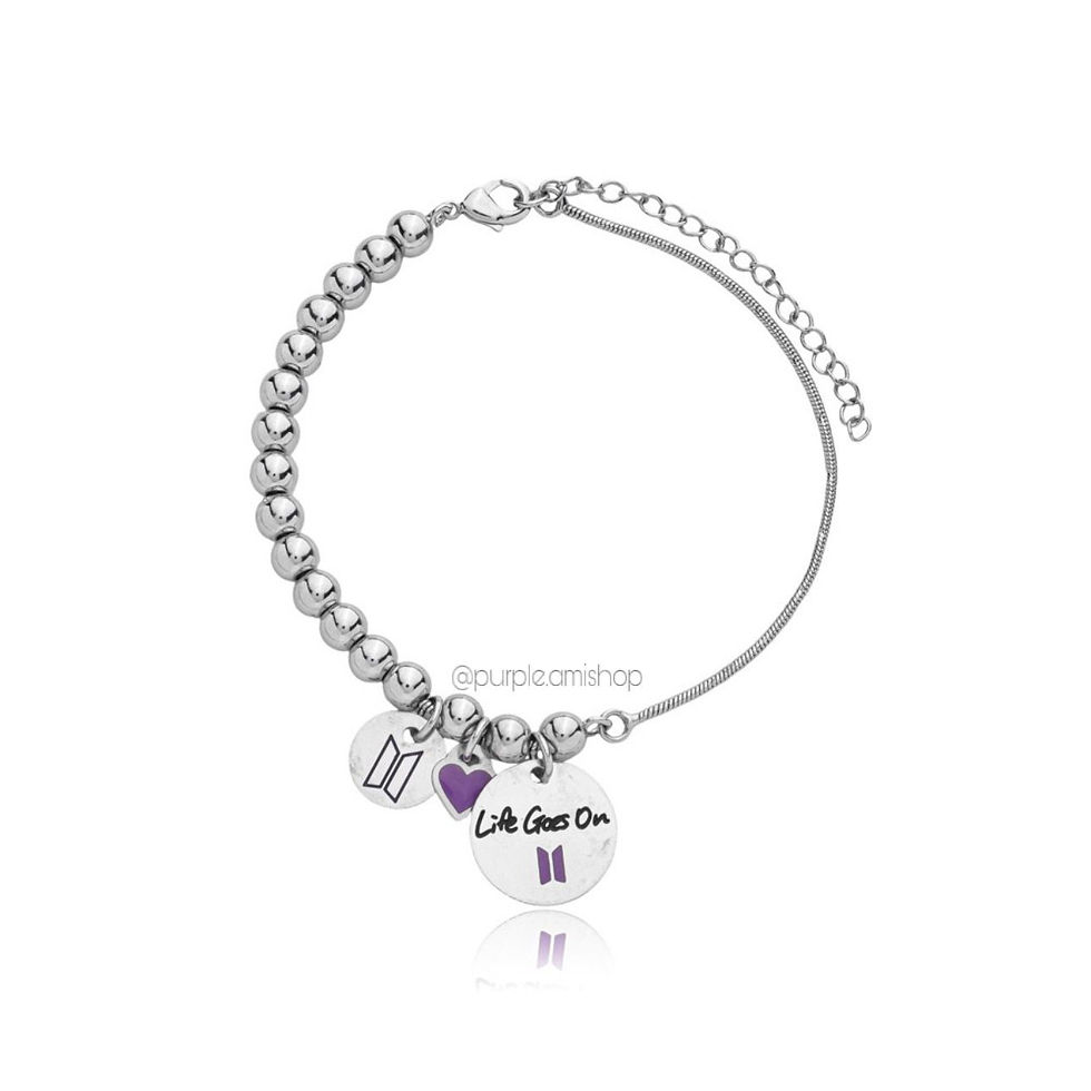 Miniatura: Pulseira Life Goes On ARMY