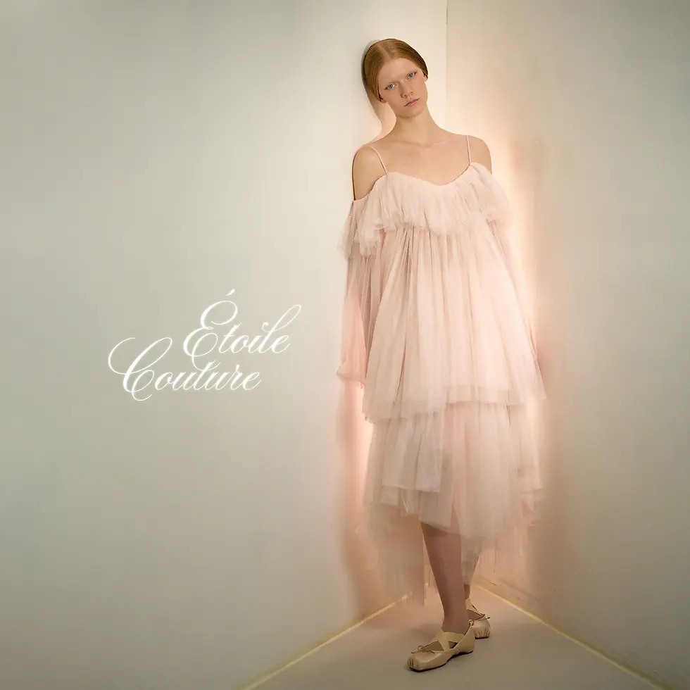 Thumbnail: ÉTOILE HOSIERY – double-layered sheer bike shorts – pearl blush