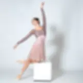 Pink ballet leotard
