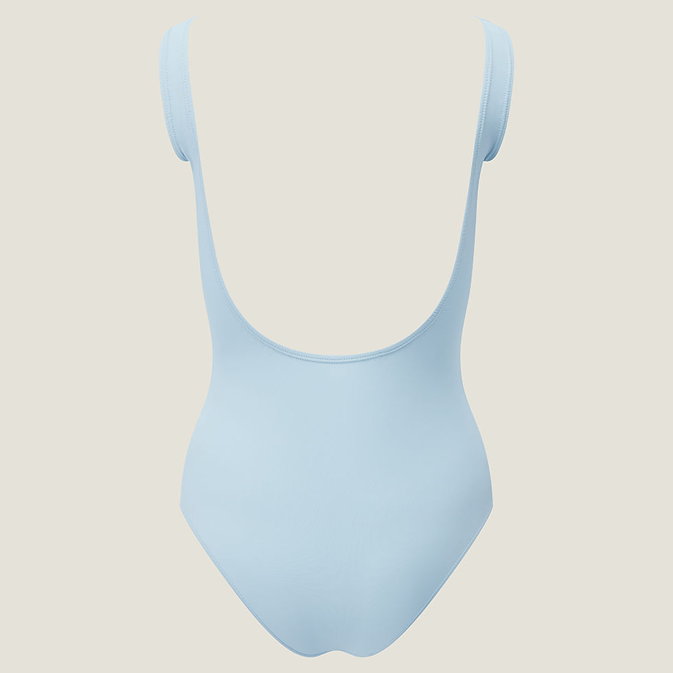 Blue ballet leotard