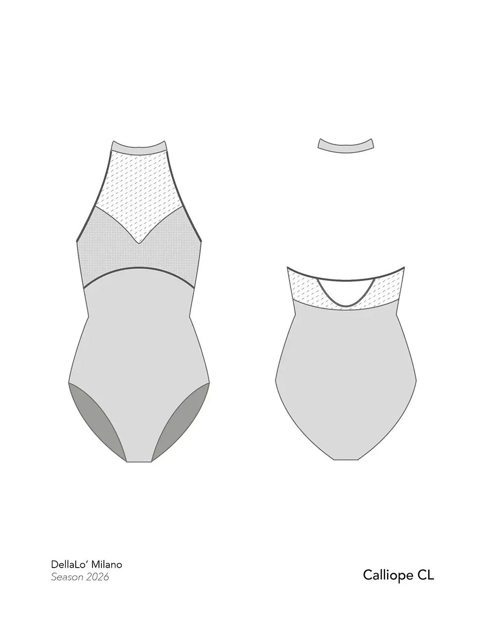 Thumbnail: Calliope CL Ballet Leotard - Vapore