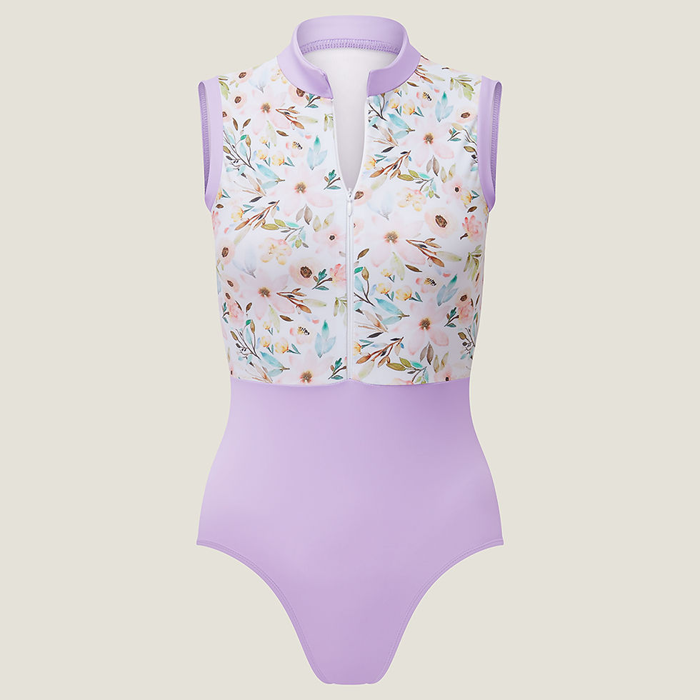 Lilac ballet leotard