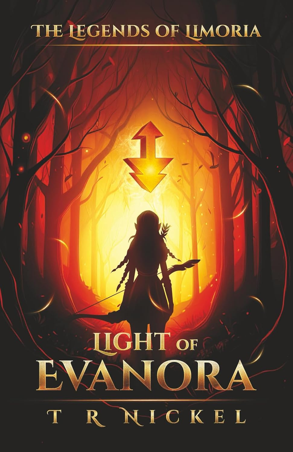 Light of Evanora Cover Art - a Novel by Tiffany Rose Nickel