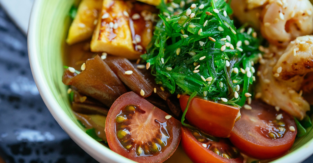 Simple Healthy Foods in a Meal Bowl