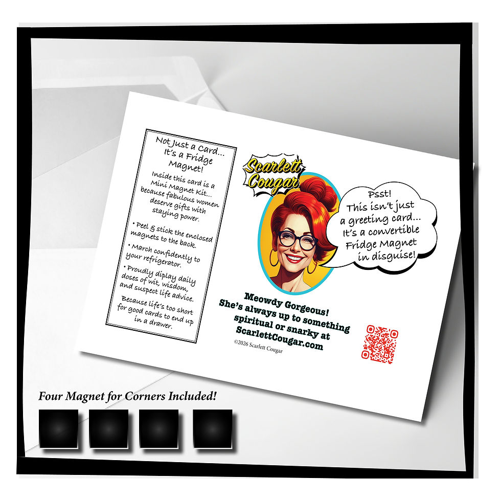 Thumbnail: Baker ~ Funny Greeting Card AND Fridge Magnet