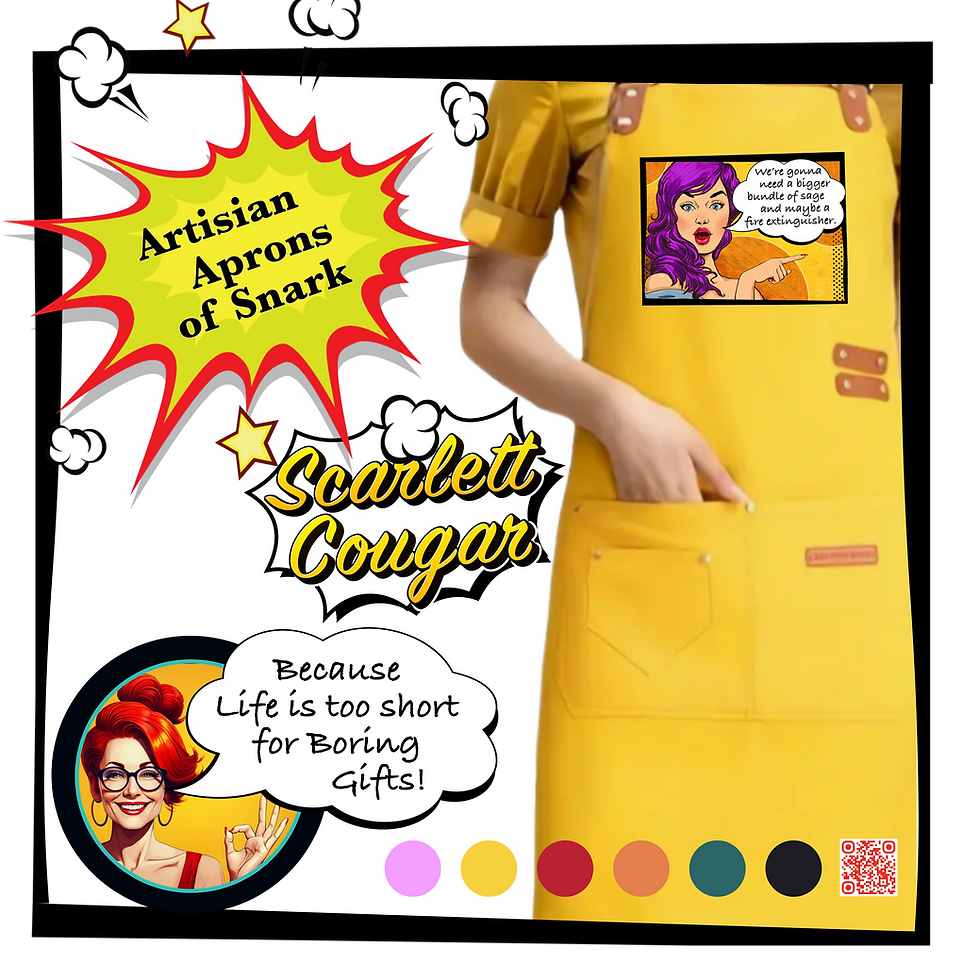 2025 SC Mock Art Apron Sage