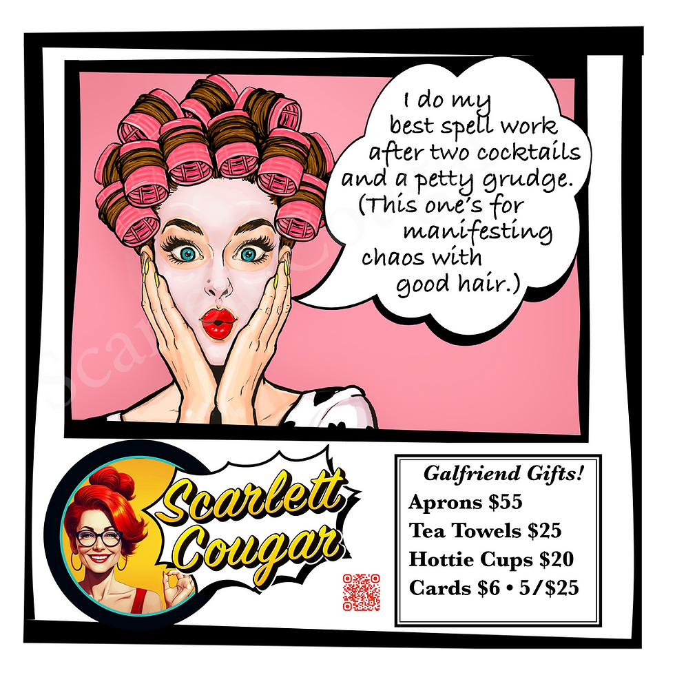 Thumbnail: Spell ~ Funny Tea Towel Gift for Women | Luxury Gift-Boxed – Scarlett Cougar