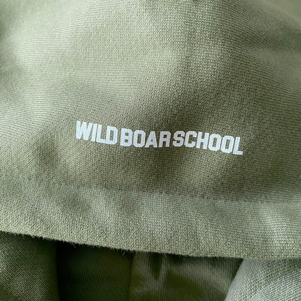 サムネイル： "WILDBOAR SCHOOL""Zip Up Sweat Hoodie color:Olive