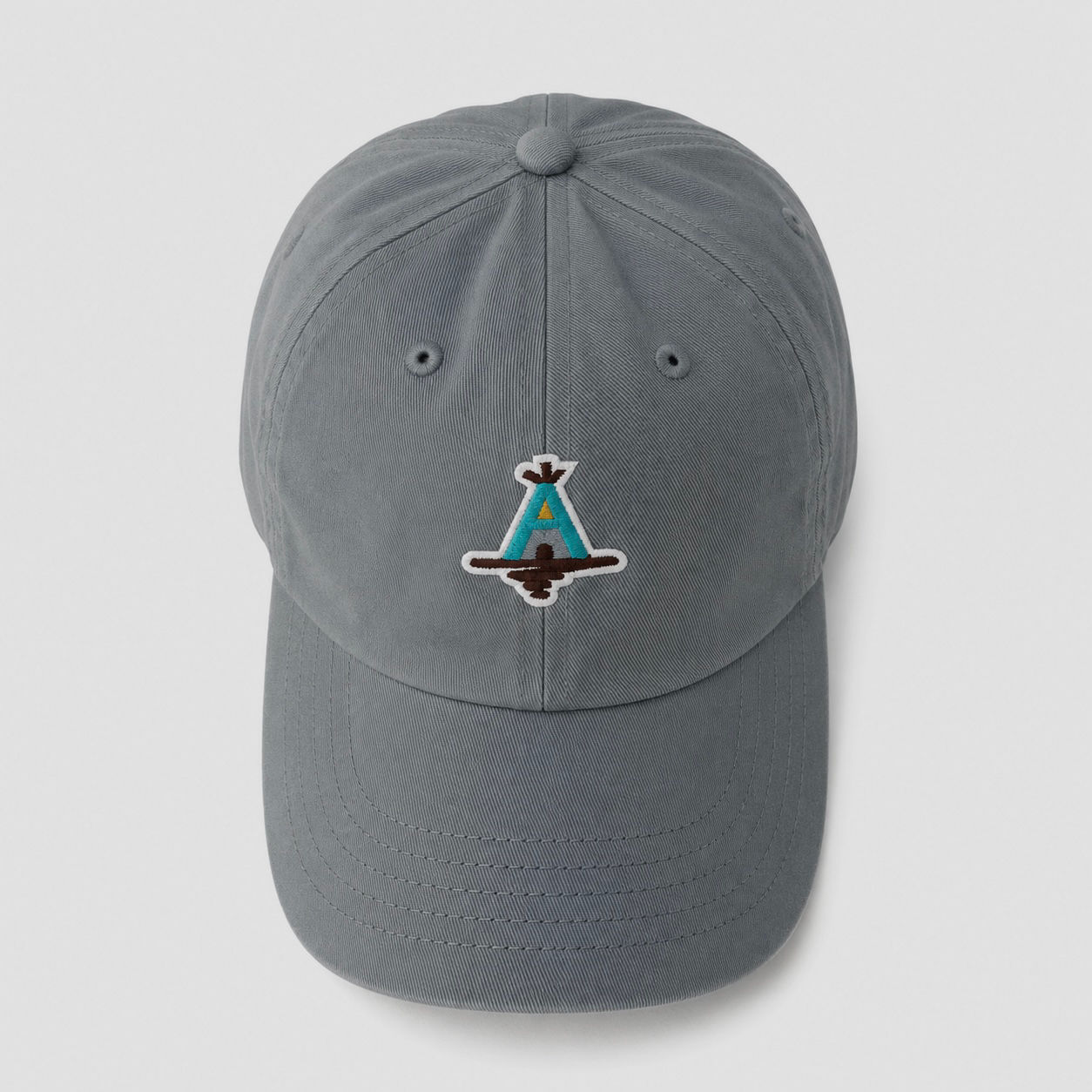 AWAcafe Basic Baseball Cap color:Blue mint