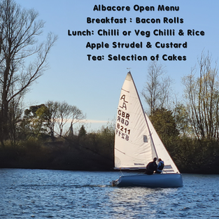 Albacore Open Menu 03/04/22