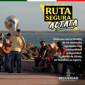 Con el objetivo de garantizar la seguridad de la ciudadanía, la Policía Estatal Preventiva mantiene desplegado un operativo de vigilancia en la carretera Culiacán-Altata.