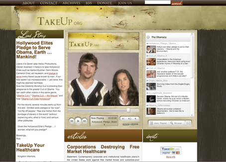Re-creation of the TakeUpOrg Website, Blog/Article and Video System