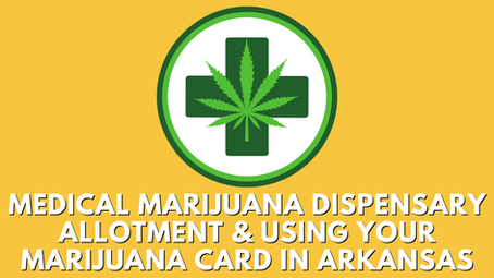 Medical Marijuana Dispensary Allotment