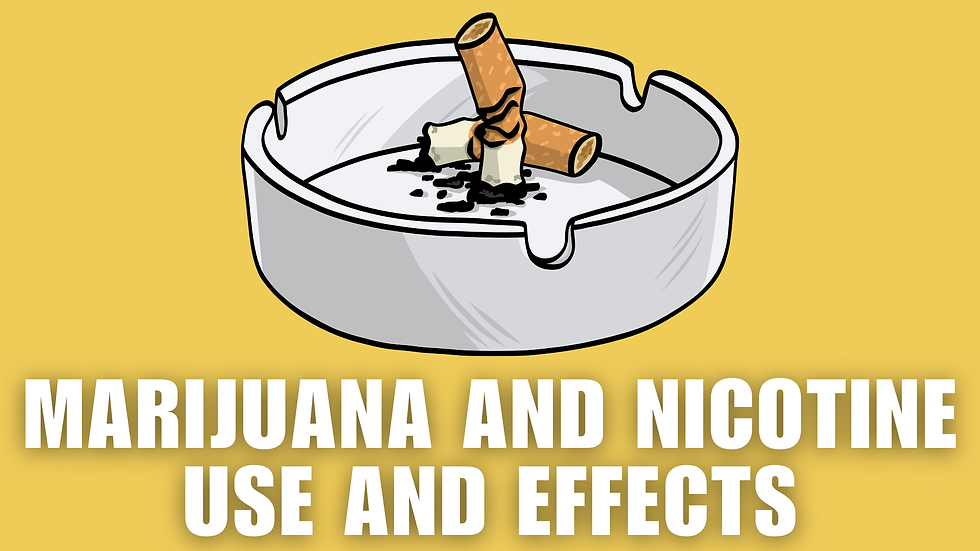 Marijuana and Nicotine Use and Effects in West Virginia