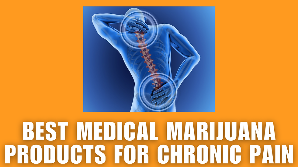 Best Medical Marijuana Products for Chronic Pain in Georgia