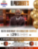 El Presidente’s 65th Birthday Celebration Service
