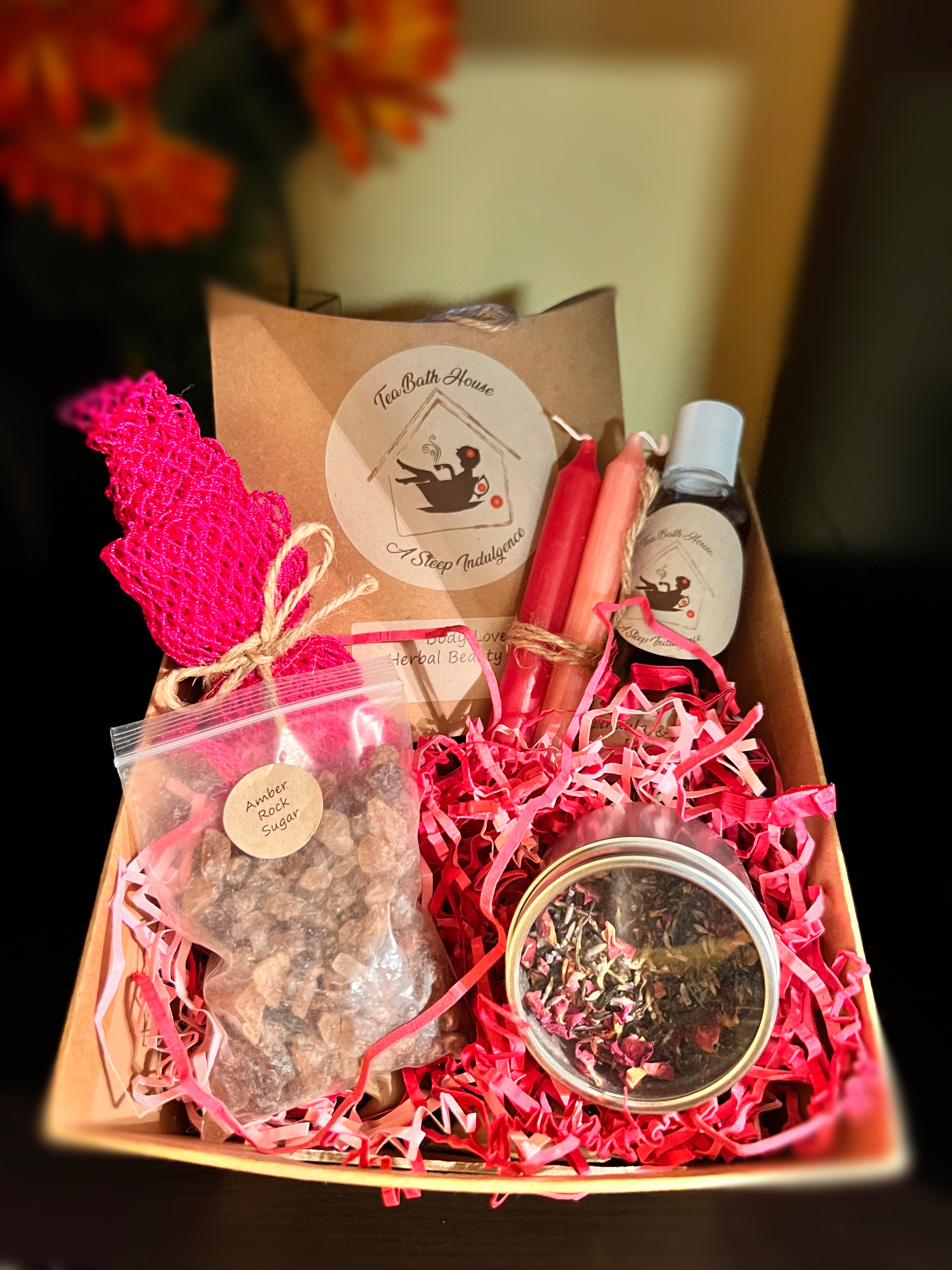The Body Love Herbal Beauty Bath Gift Set