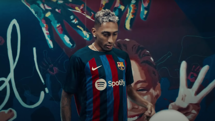 1xbet x FCBarcelona Commercial - Raphinha