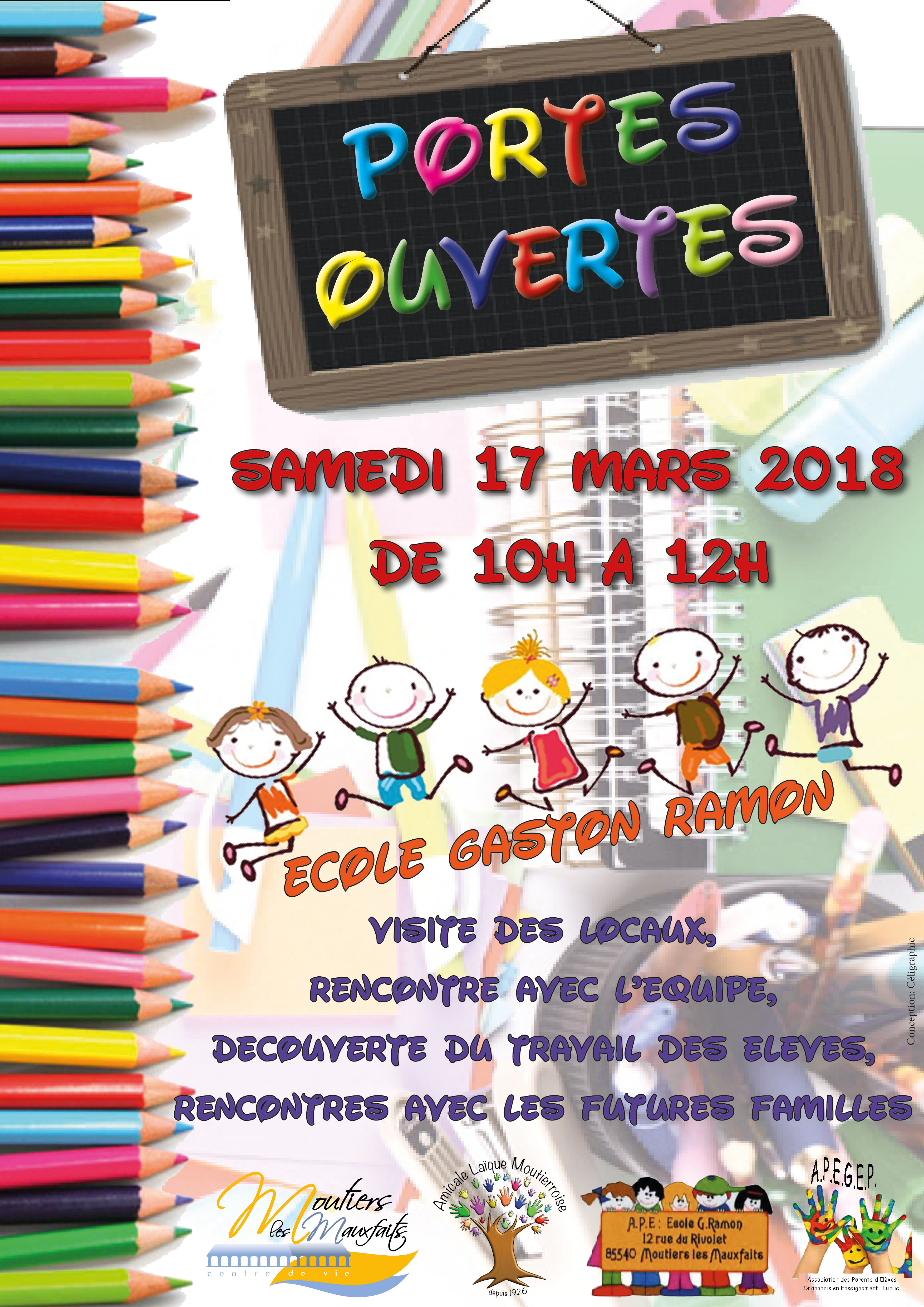 Portes ouvertes école Gaston Ramon