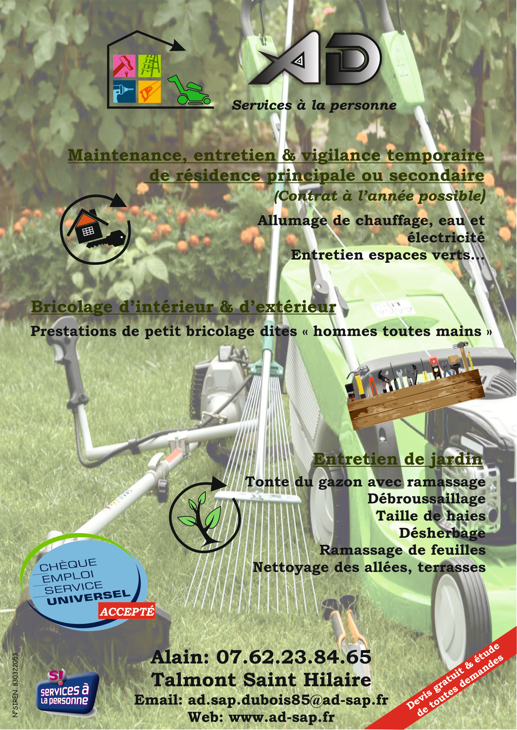 Flyer espace vert