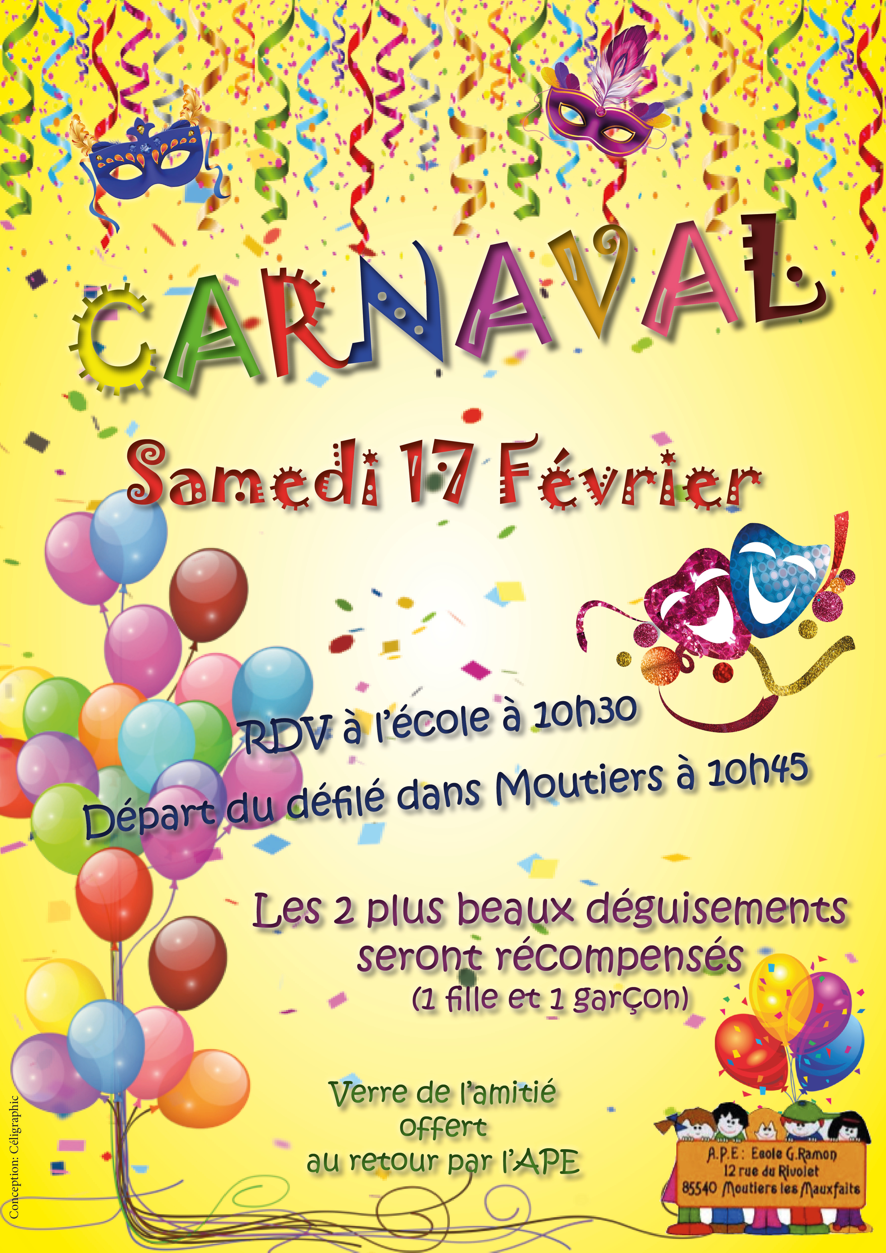 Affiche carnaval
