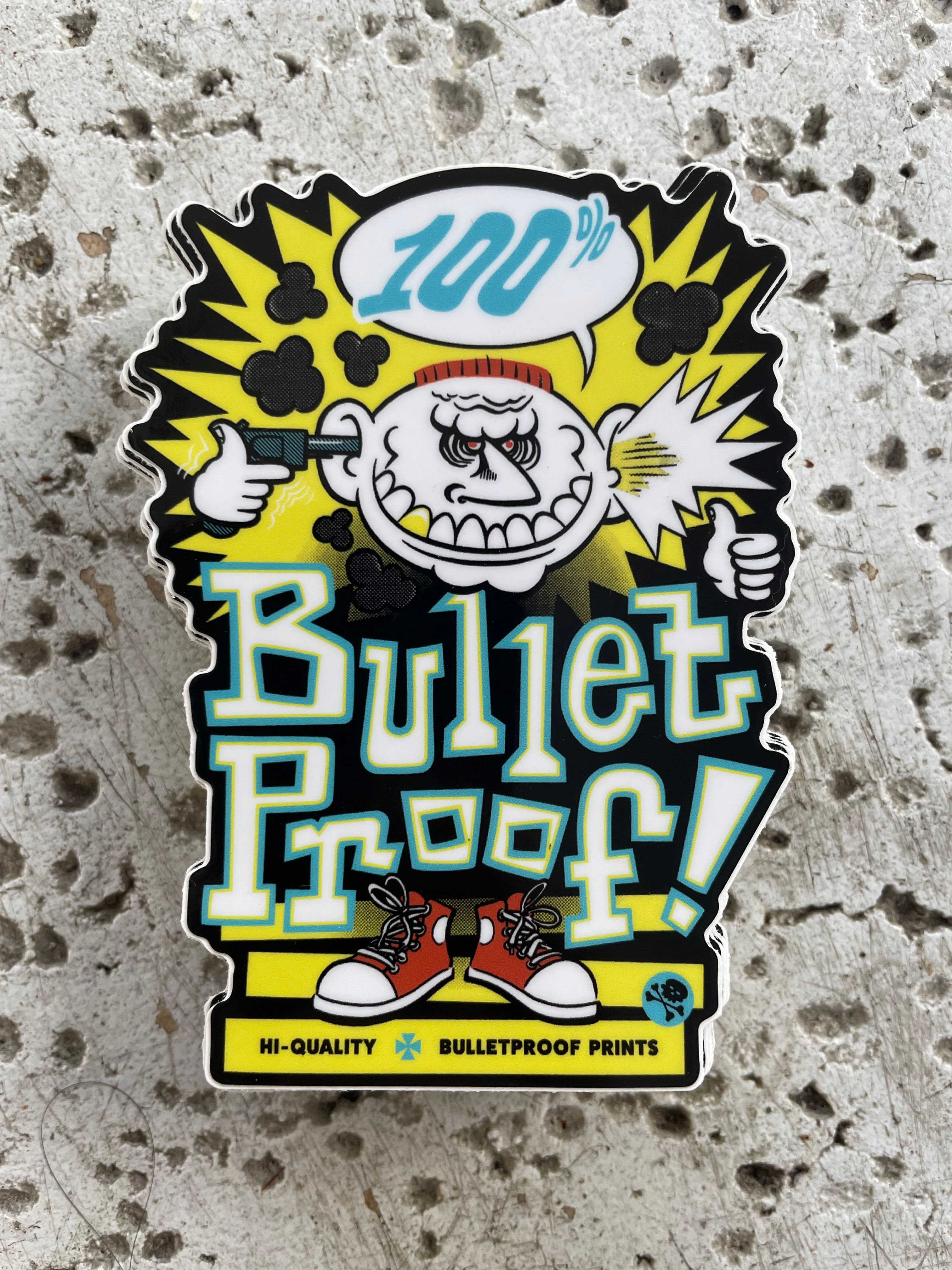 100% Bulletproof Stickers