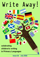 Front cover of Write Away magazine