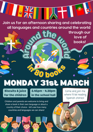 Poster promoting Languages Day on Monday 31st March