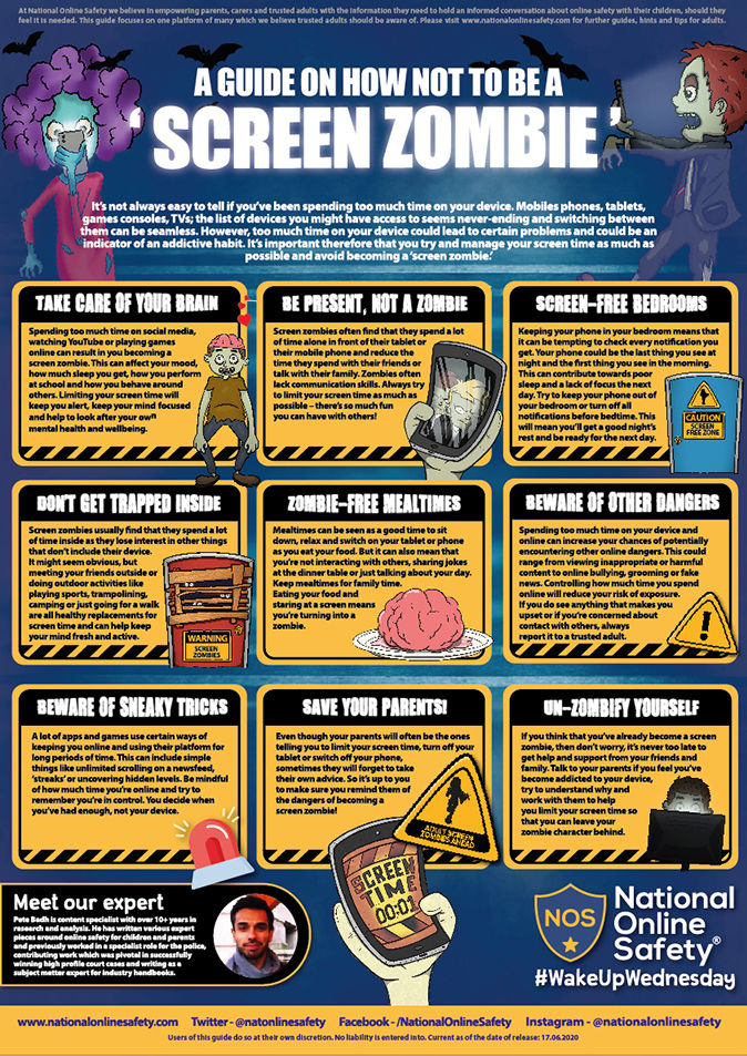 A guide on how not to be a screen zombie
