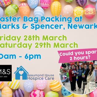 Easter Bag Packing at Marks & Spencer, Newark