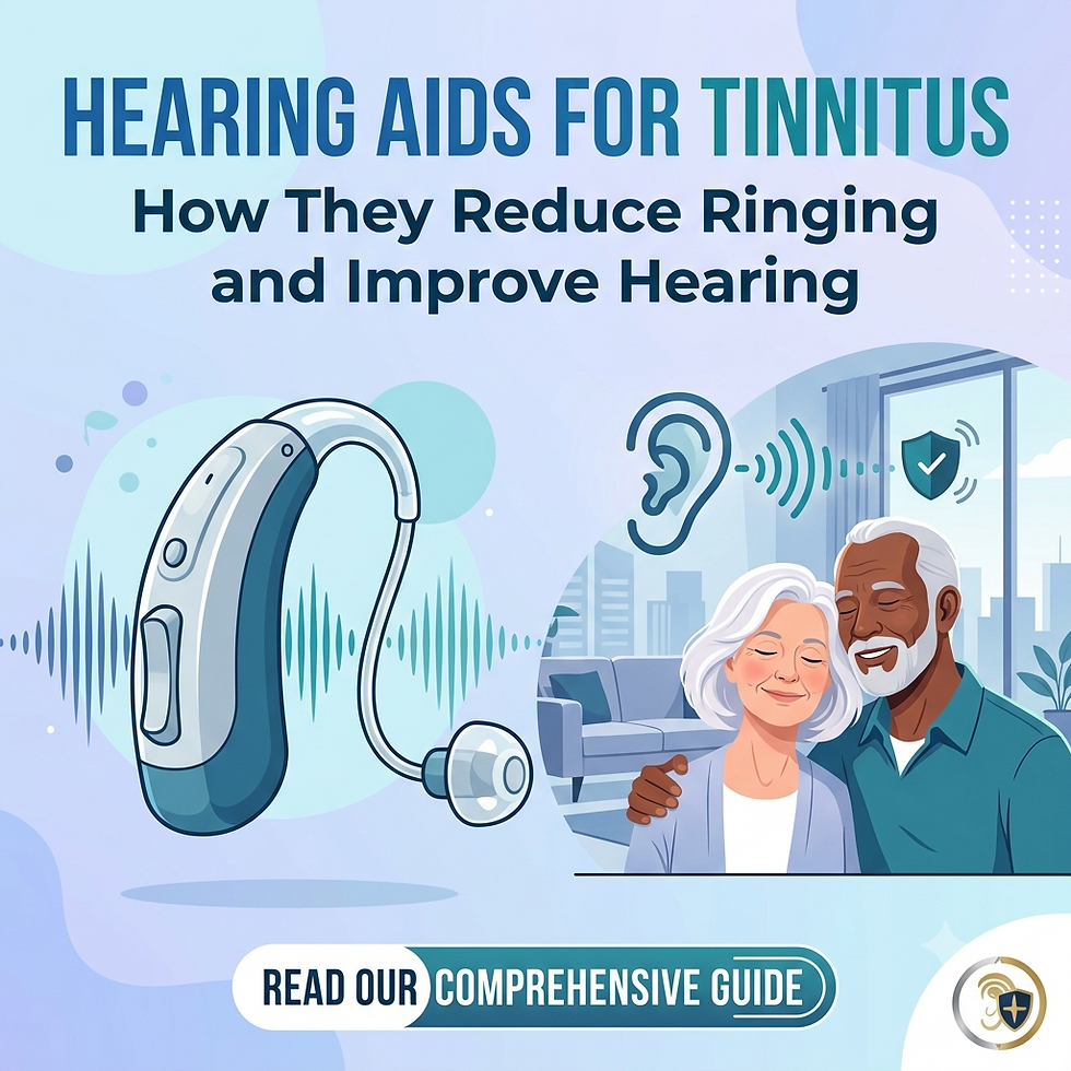 Hearing aids for tinnitus