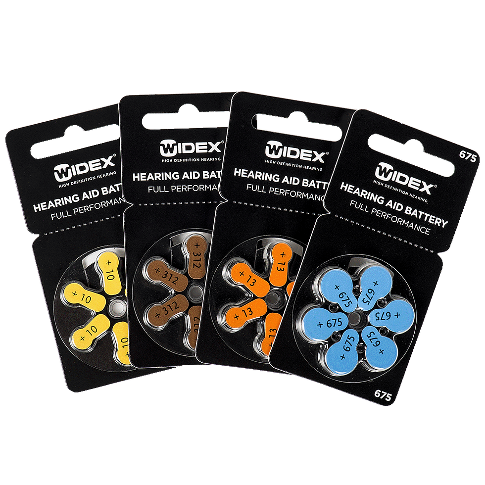 Hearing aid batteries