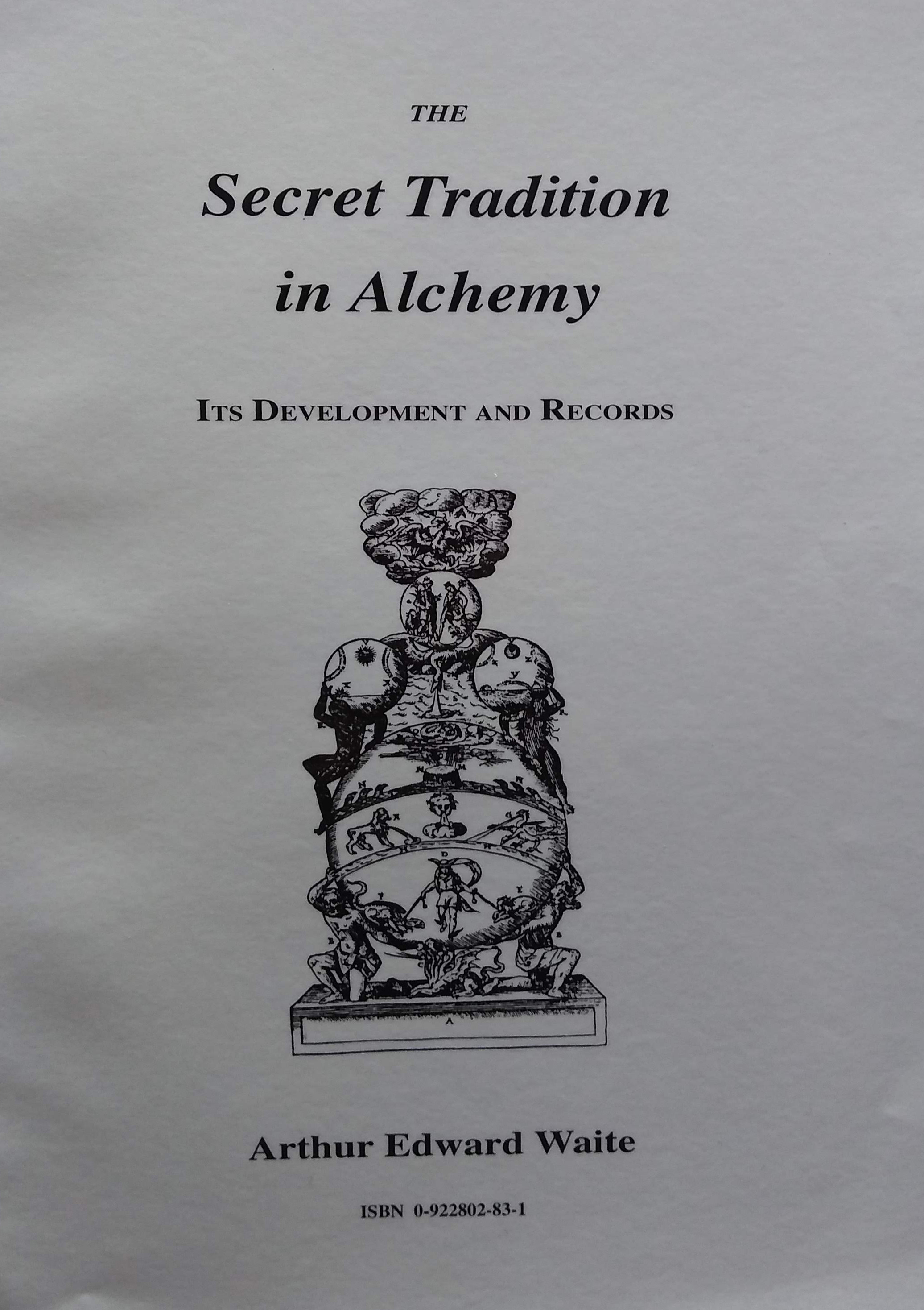 The Secret Tradition in Alchemy