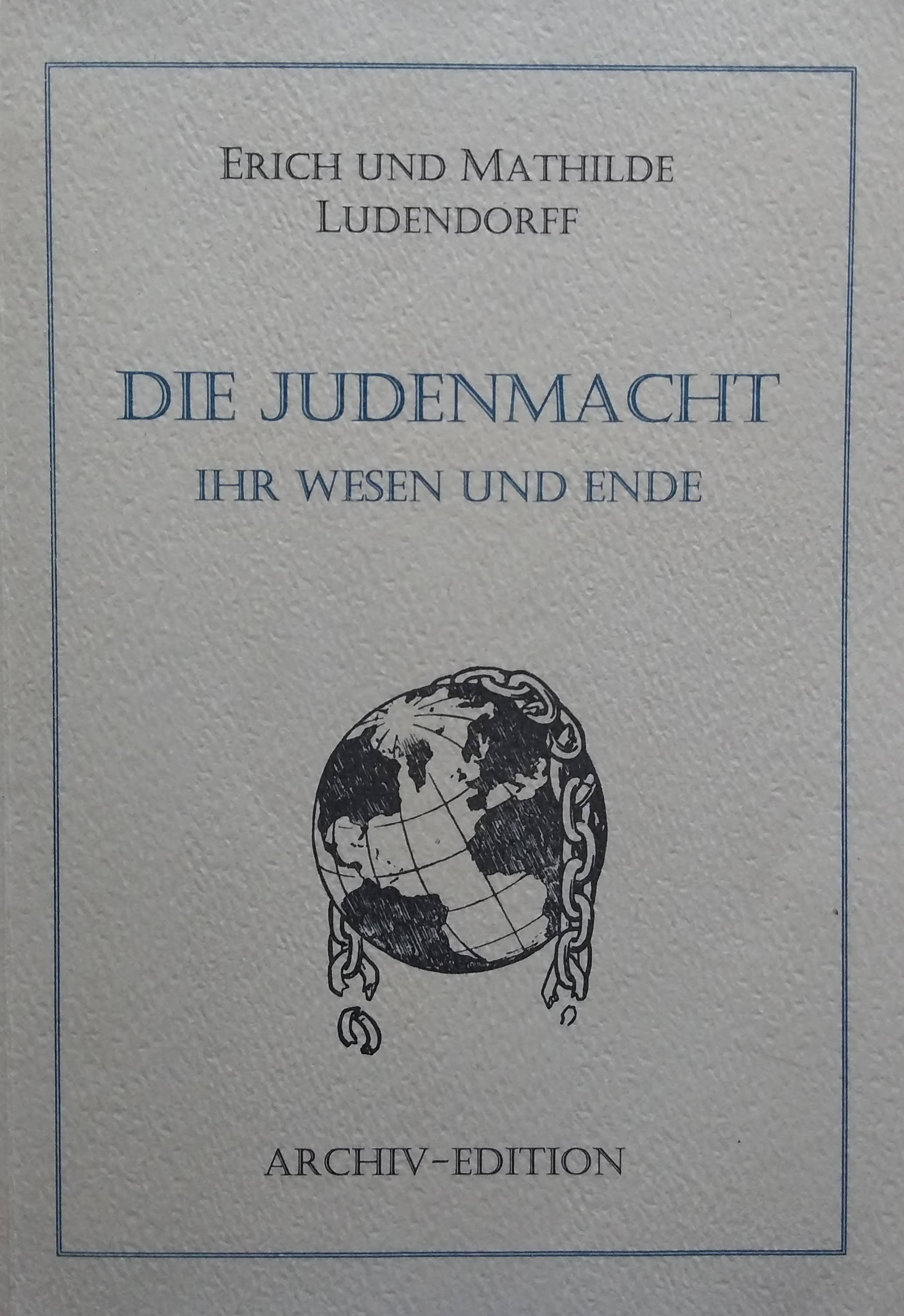 Die Judenmacht ihr wesen und ende