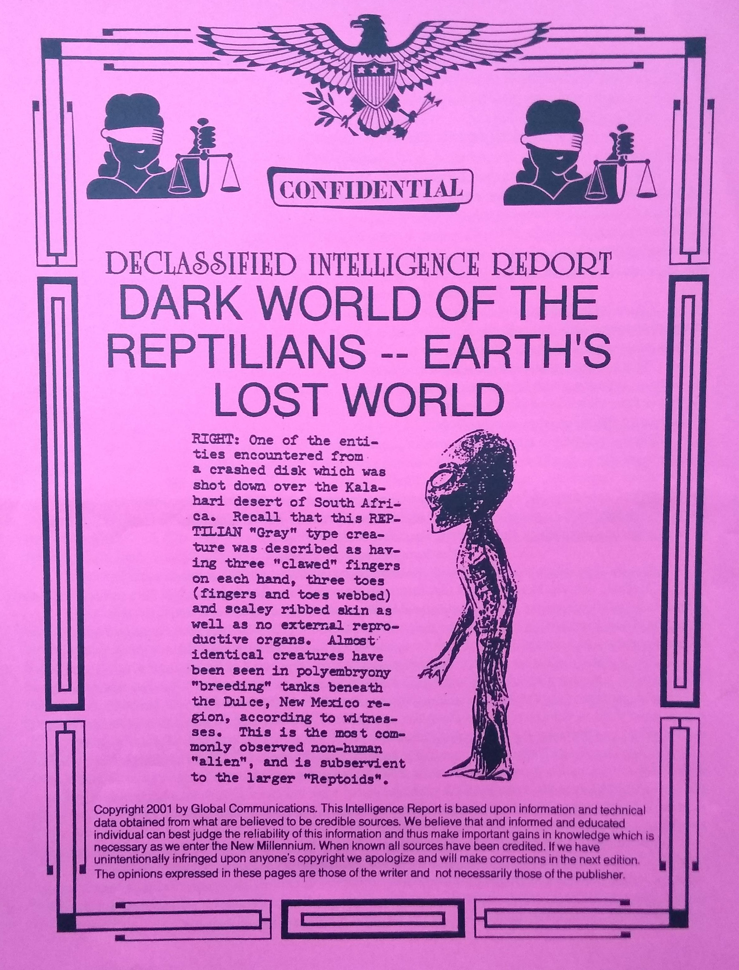 Dark World of the Reptilians