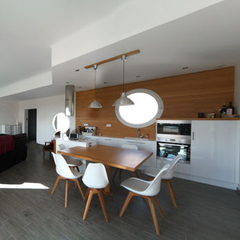 Vue Cuisine Villa Carrée