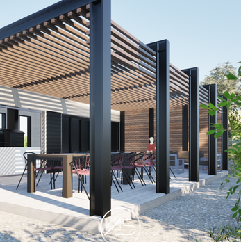pergola - cuisine d'été