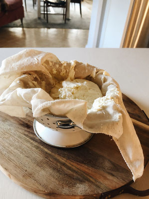 Helppo, kotona tehty ricotta