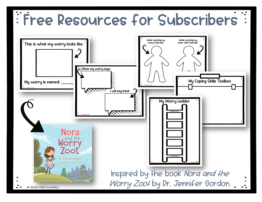 practical tips and books for helping children cope with anxiety