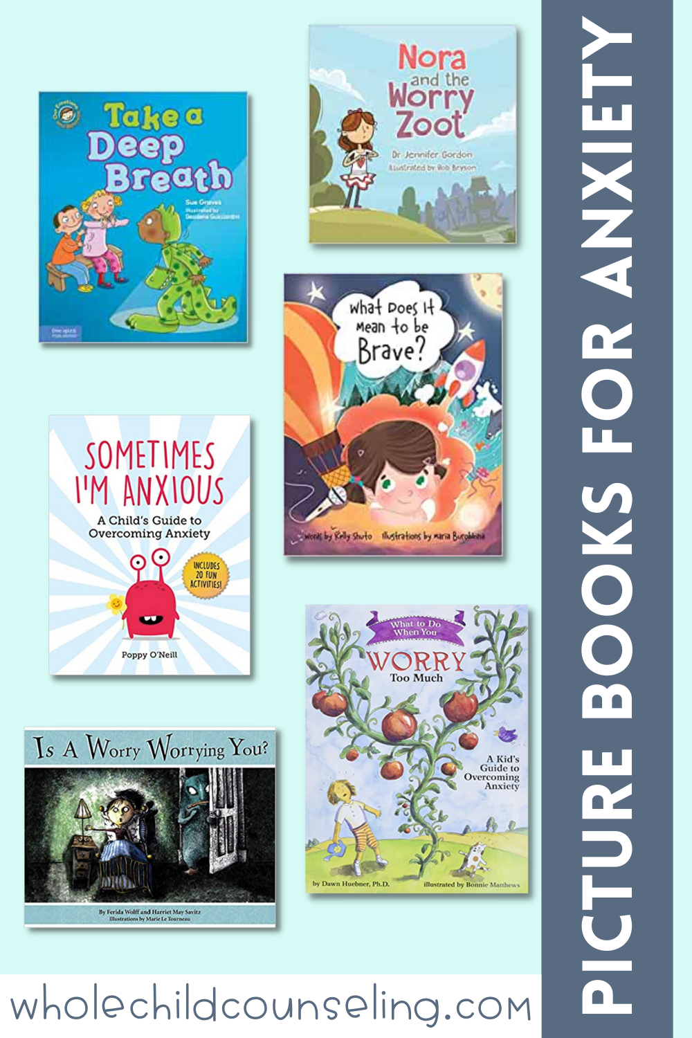 children's picture books about anxiety