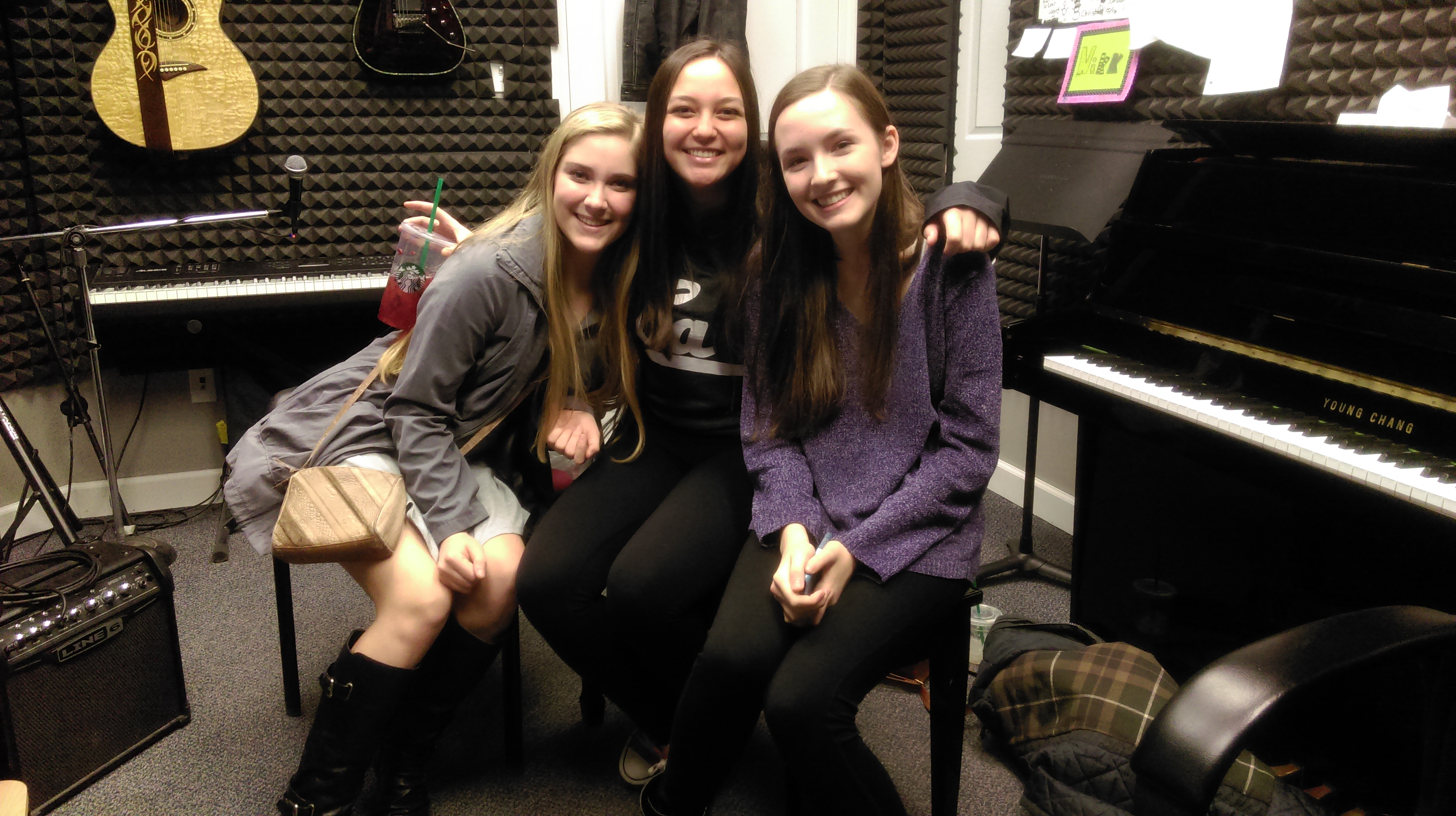 Surprise Visit From Former Students!