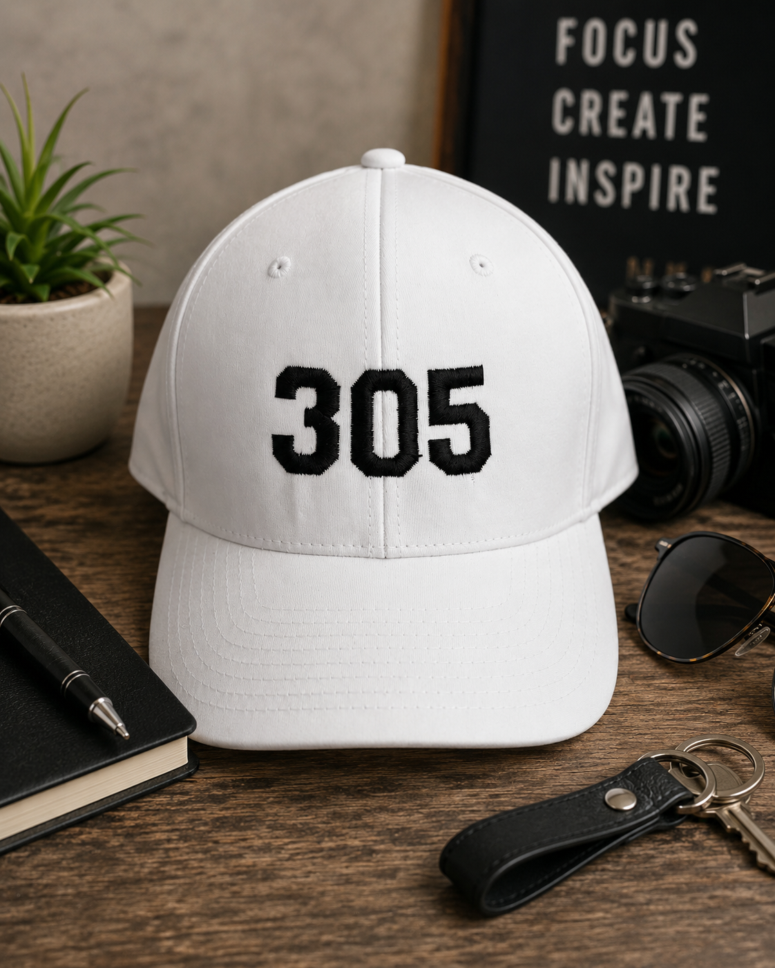 Custom Embroidered Area Code Hat