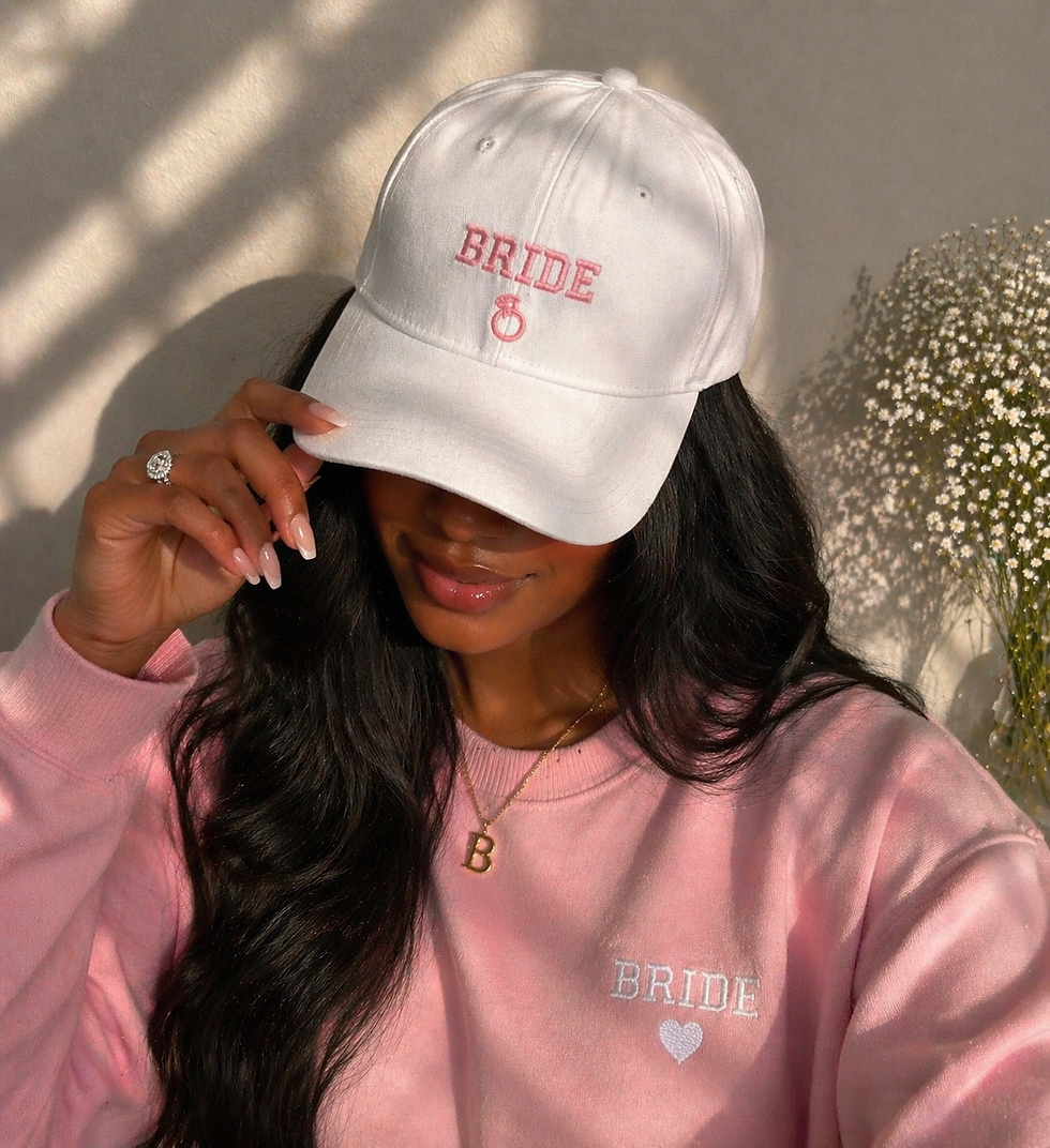 Thumbnail: Bride Embroidered Hat