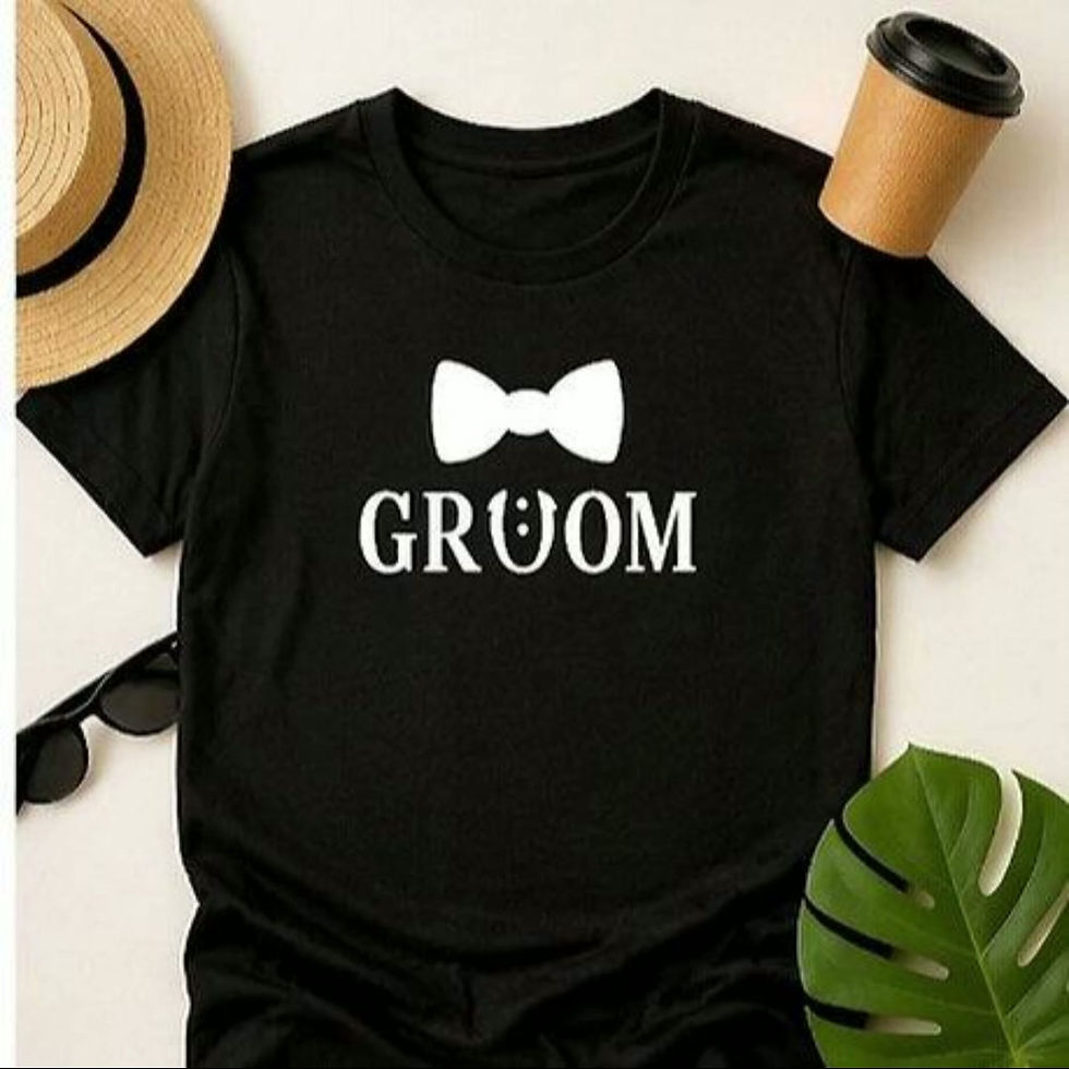 Thumbnail: Groom Printed Shirt | Bachelor Party T-Shirt